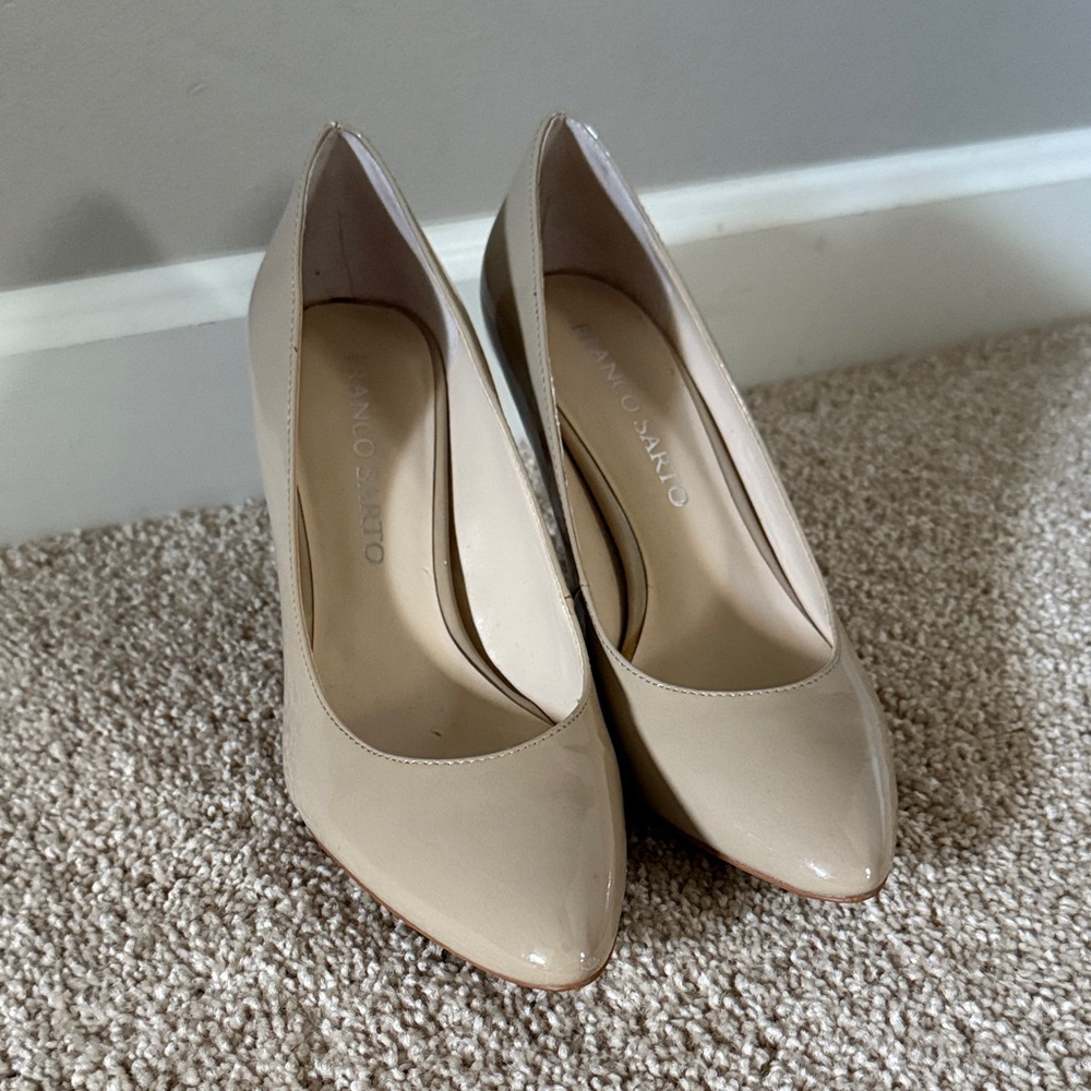 Franco Sarto Henna Patent Pumps, Sz 6.5